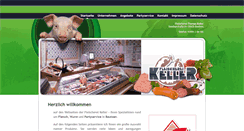 Desktop Screenshot of fleischerei-thomas-keller.de